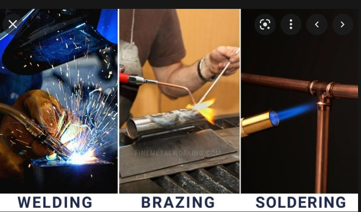Difference between Welding, Brazing and Soldering